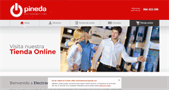 Desktop Screenshot of electrodomesticospineda.com